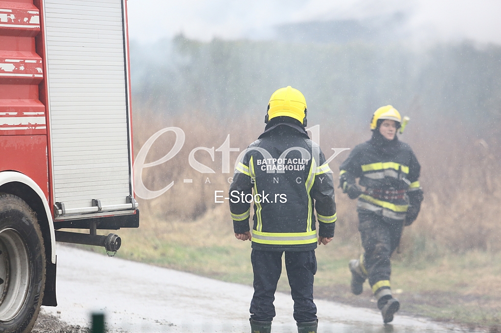 Pozar naselje Brace Jerkovic