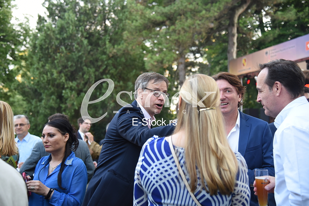 Summer party in the German embassy