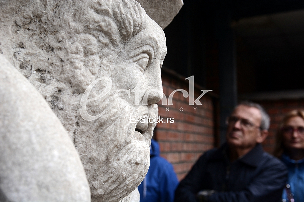 The museum of Srem, archaeological exhibition.





