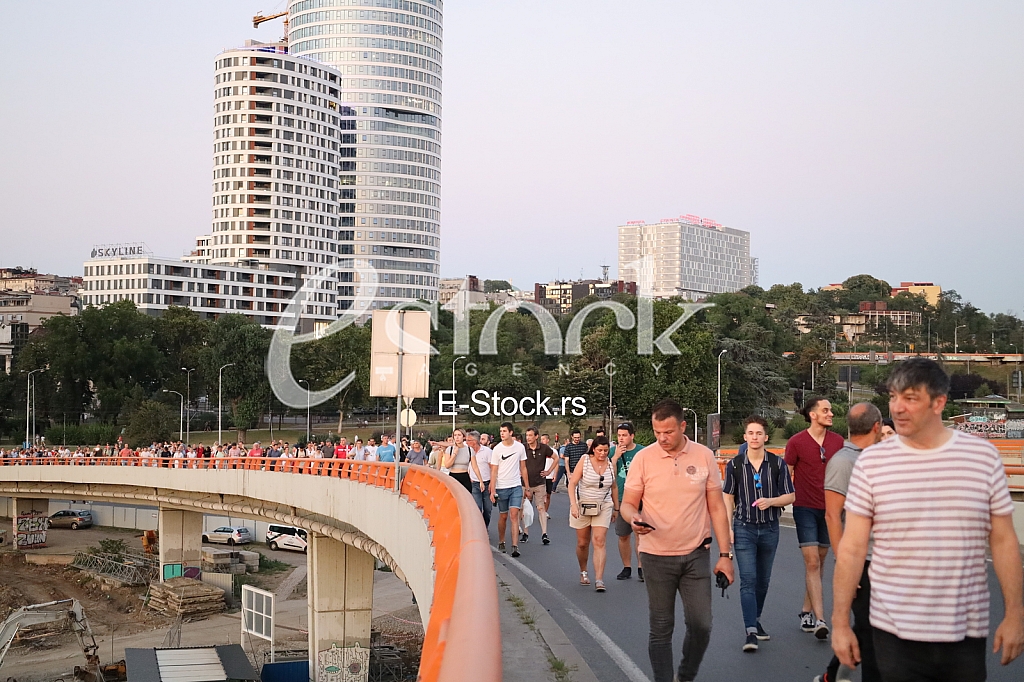Protest Srbija protiv nasilja