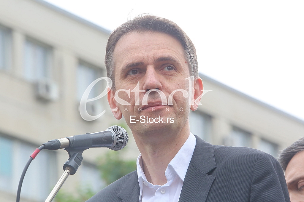 Protest political opposition in Serbia Protest political opposition in Serbia