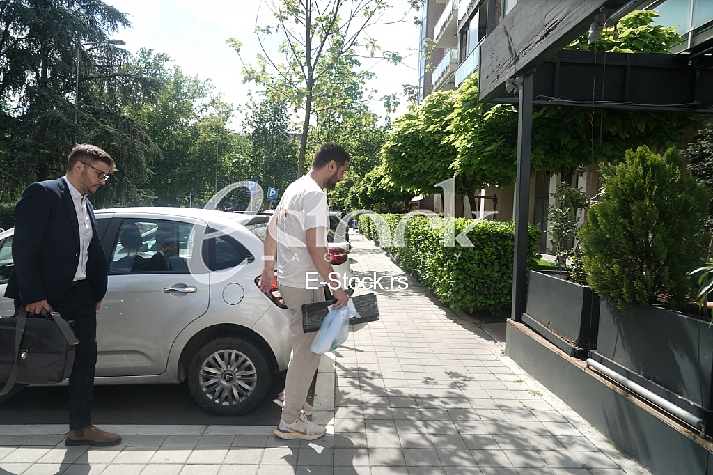 Marko Miljković odlazi sa sud