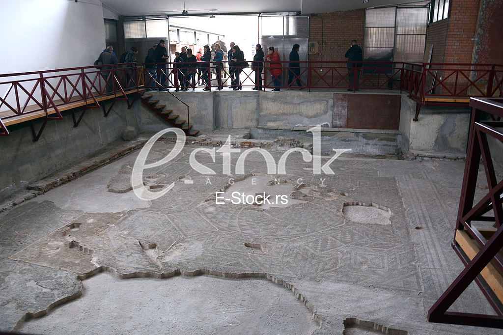 The museum of Srem, archaeological exhibition.





