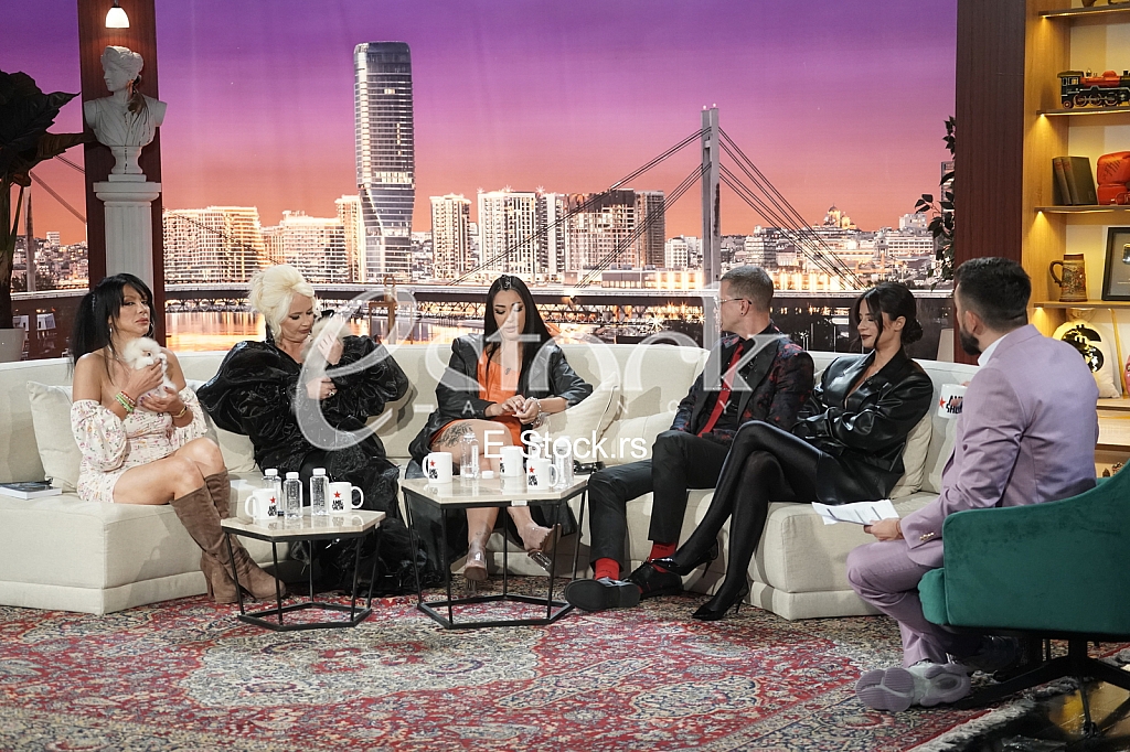 Vesna Vukelic Vendi, Maja Nikolic, Sanja Vucic, Predrag Aydejkovic, Ivana Rasic Sajsi MC i Ognjen Amidzic