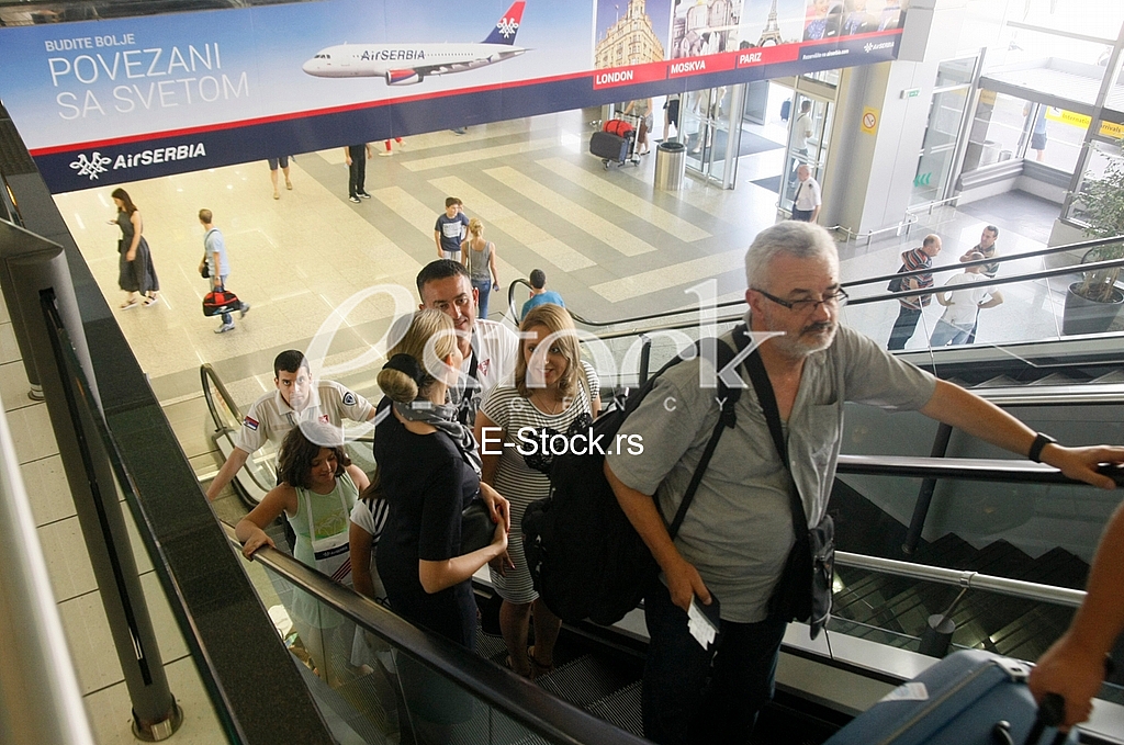 Belgrade Airport outgoing terminal