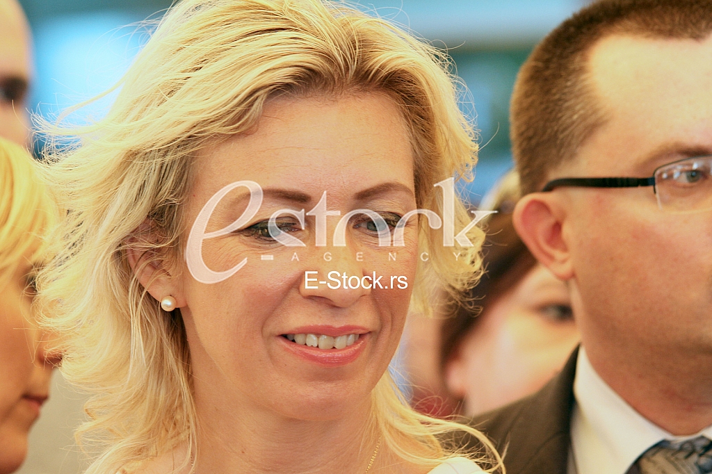 Maria Zakharova and Ivica Dacic