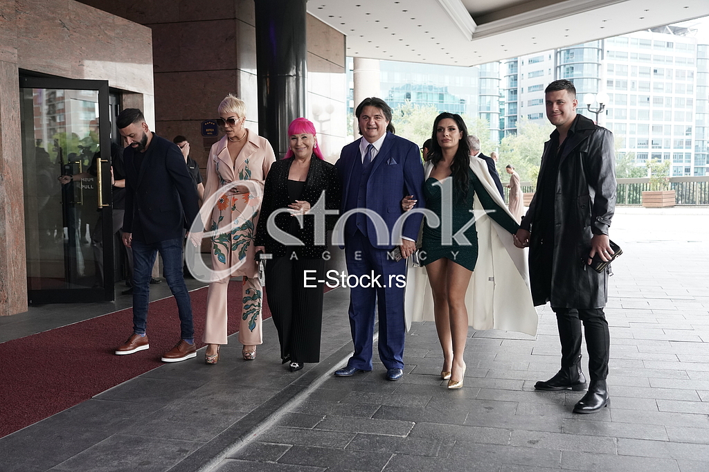 Zorica Brunclik, Miroljub Arandjelovic Kemis, Zlata Arandjelovic i Milos Vujanovic