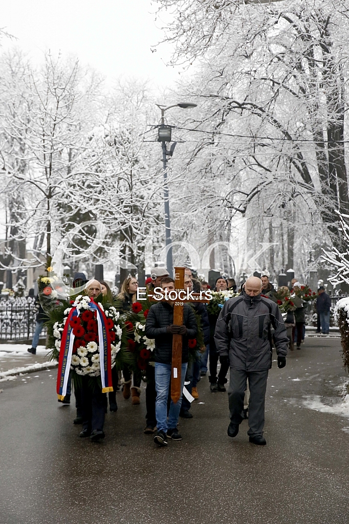 Sahrana Dragoslav Sekularac