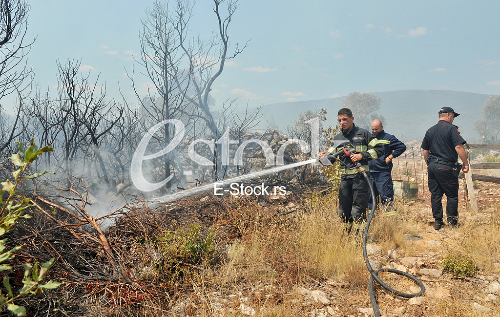 Fire in Montenegro
