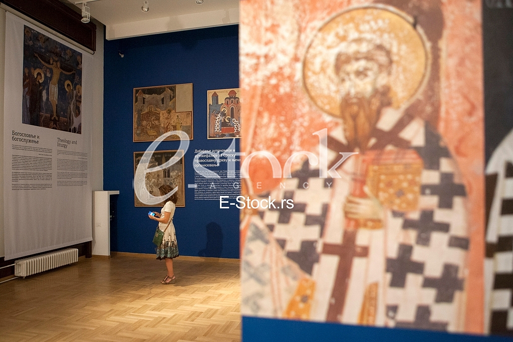 Sveti Sava exibition in Historical museum of Serbia