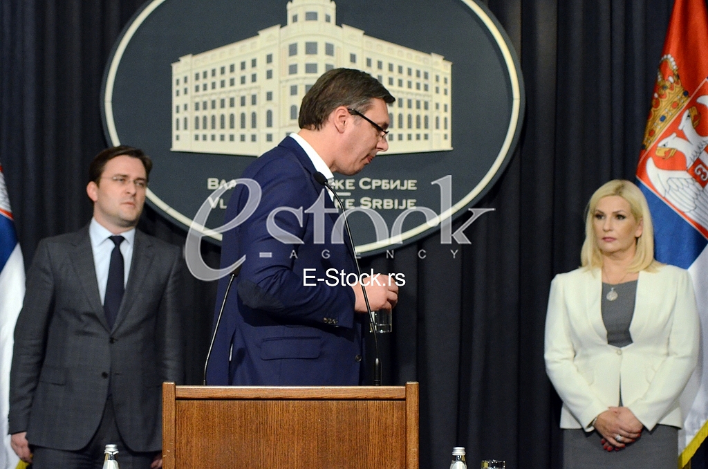 Serbian Prime Minister Aleksandar Vucic. Premijer Srbije Aleksandar Vučić