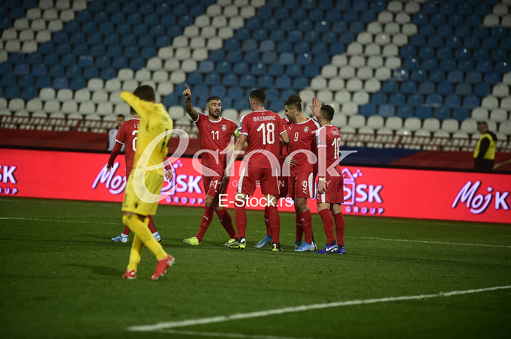 Aleksandar Kolarov Srbija vs Luksemburg