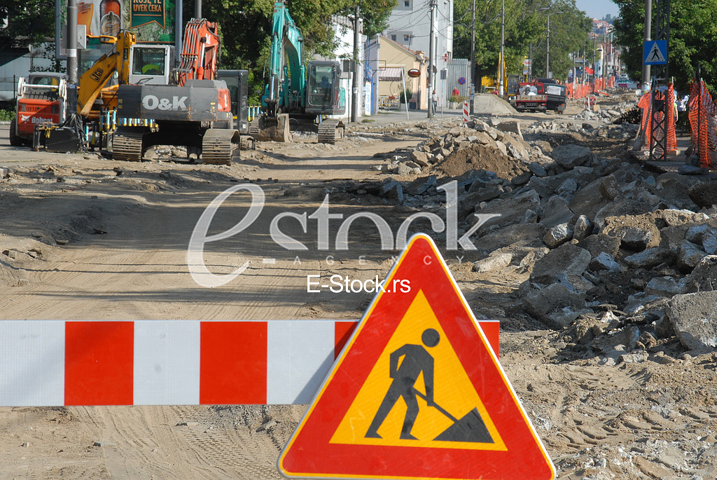 Reconstruction of the street Vojvode Stepe