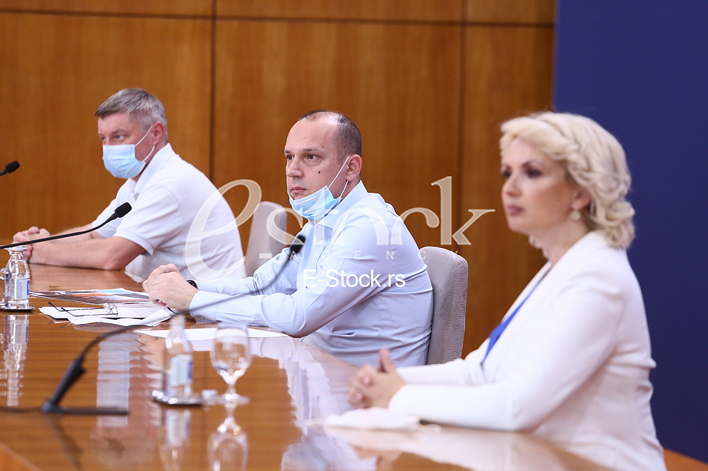 Goran Stevanovic, Zlatibor Loncar i Darija Kisic Tepavcevic