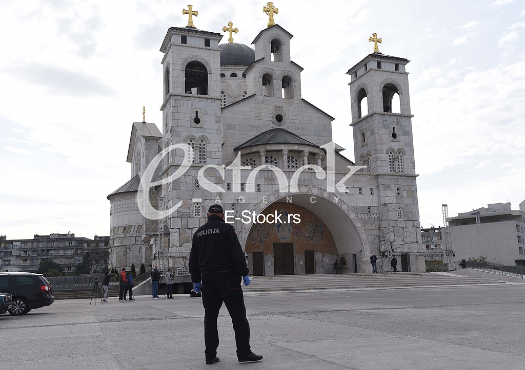 Uskrsnja liturgija Podgorica