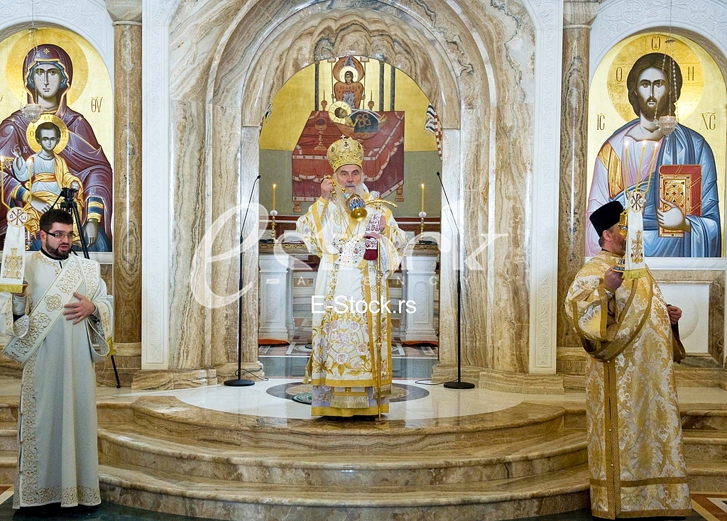Patriarch Irinej in Podgorica
