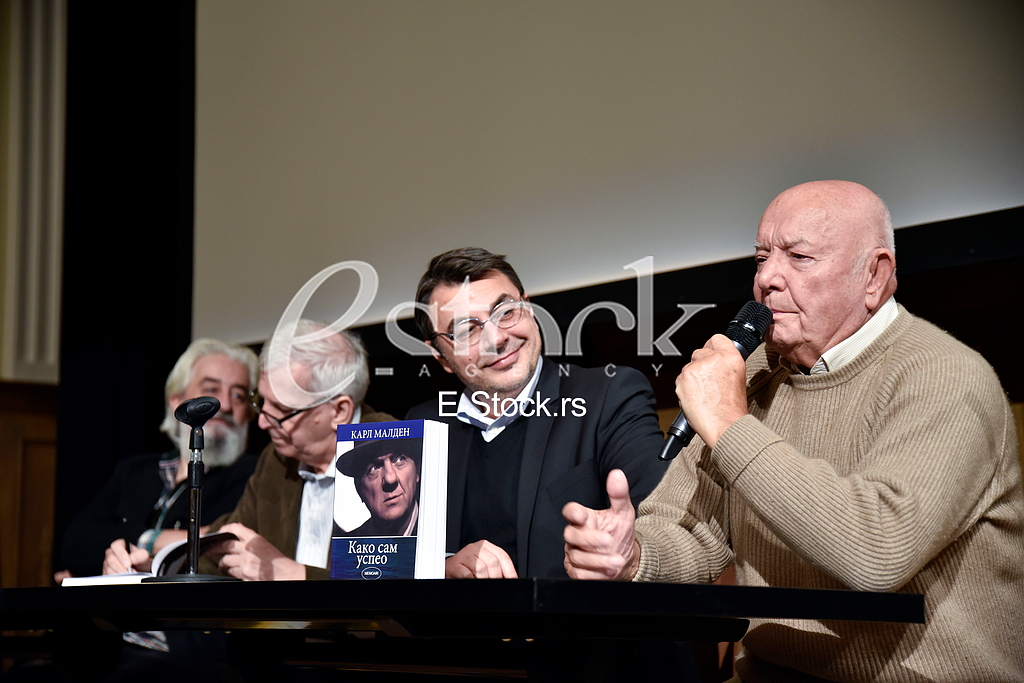 Promotion of the book and memoir Karl Malden