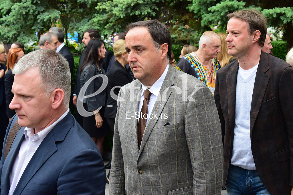 Sreten Karic funeral at New cemetery in Belgrade