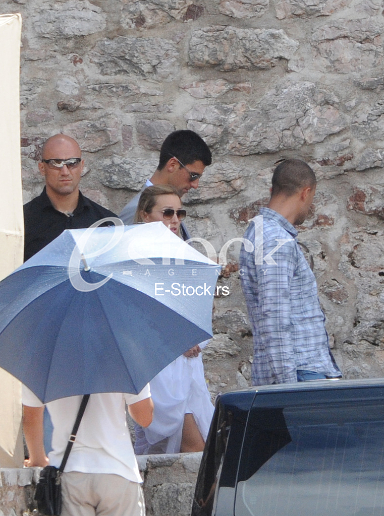 church wedding of Novak Djokovic