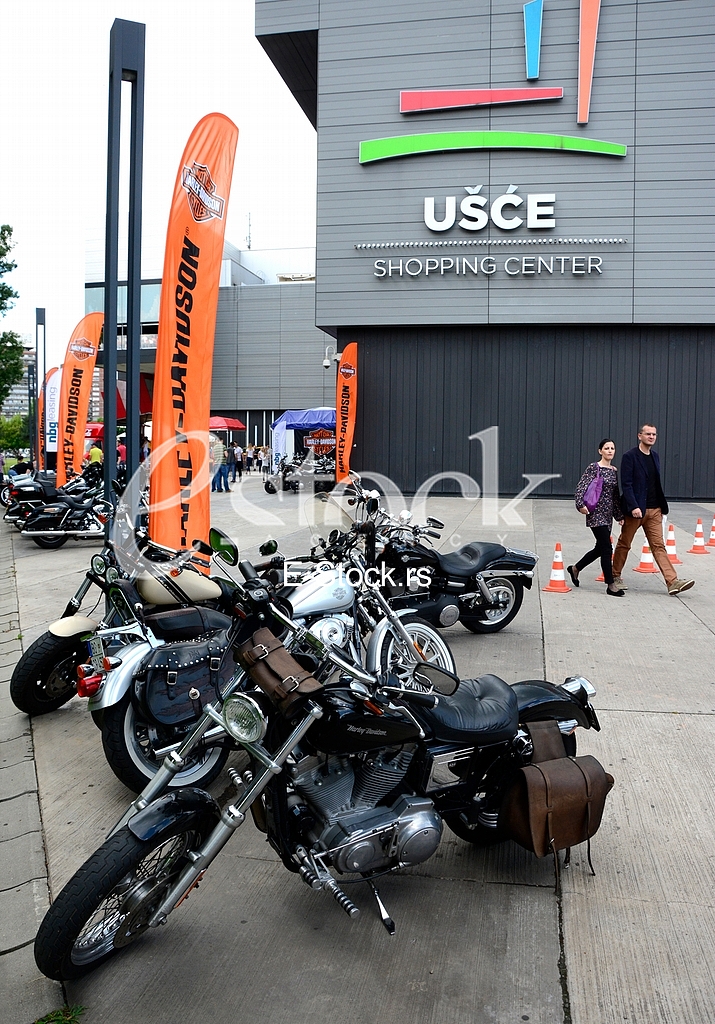 Promote and test drive of Harley Davidson