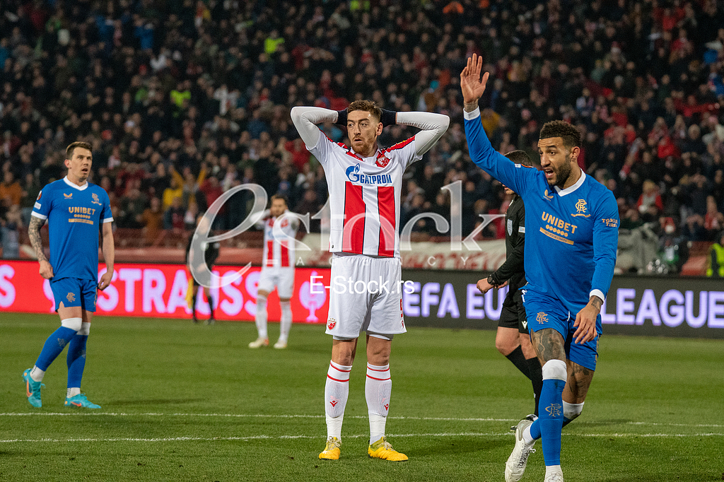 Fudbal: 1/8 finala Lige Evrope, Crvena zvezda - Glazgov Rendžers