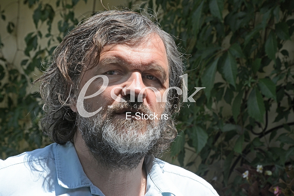  Emir Kusturica, Press conference about fourth music festival 