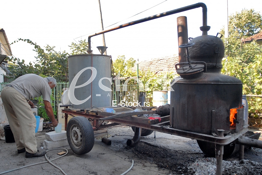 





























Making brandy 