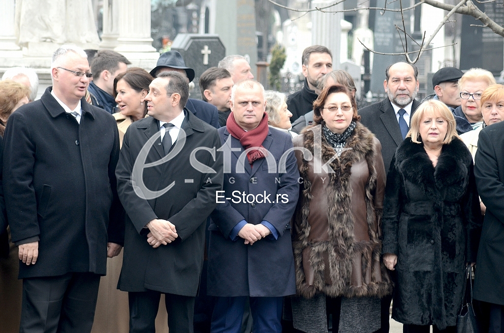 Burial of the remains Dimirija Tucovica