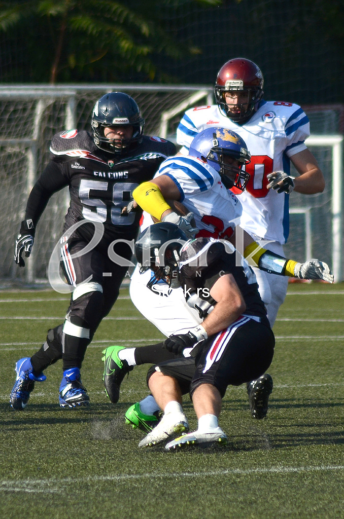 American football match