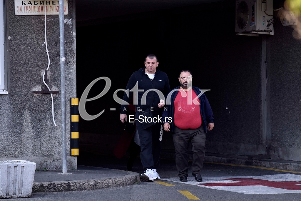 Roditelji Darka Lazica dosli u posetu u bolnicu_Photo e-stock Katarina Mihajlovic