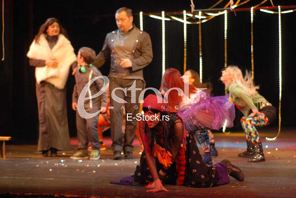 Premiere of the play Rain