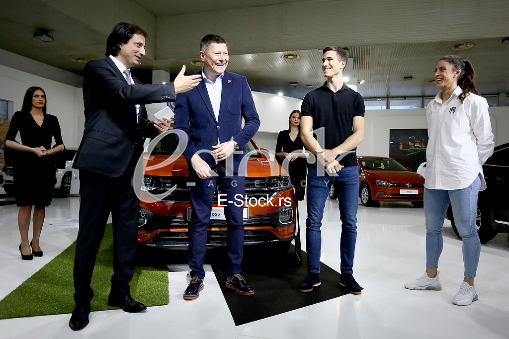 Slobodan Brankovic, Strahinja Jovancevic i Ivana Spanovic