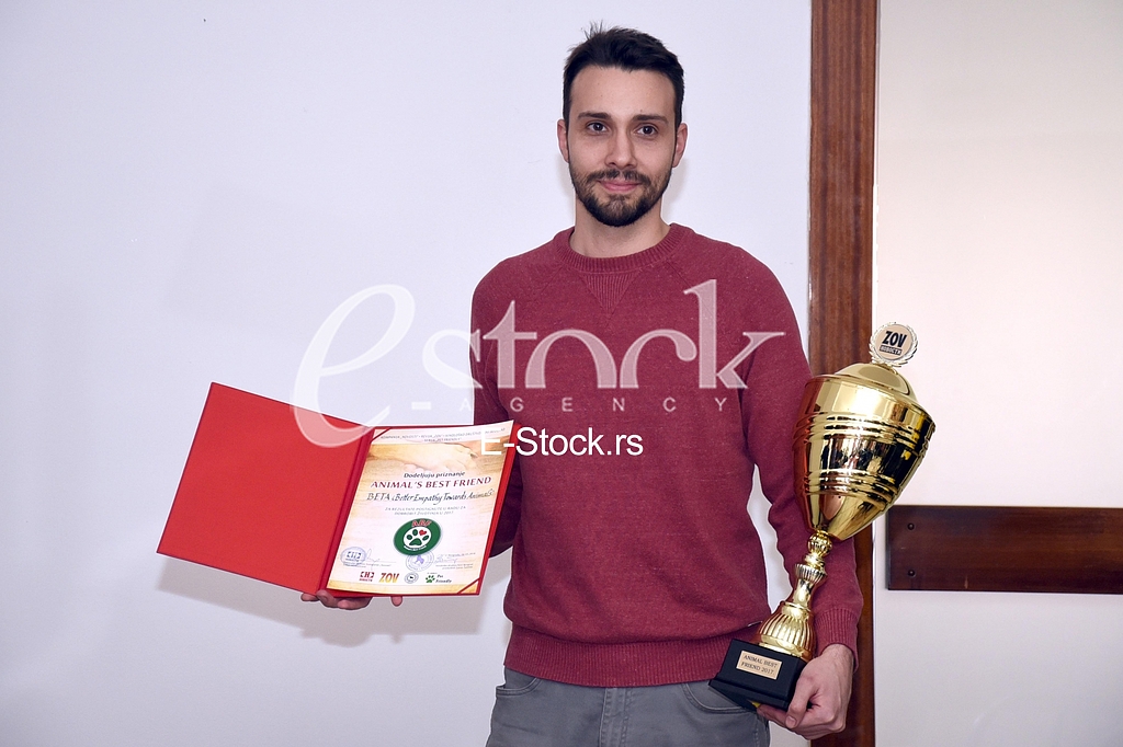 Animal's best friend award was given to Milos Djuricic
