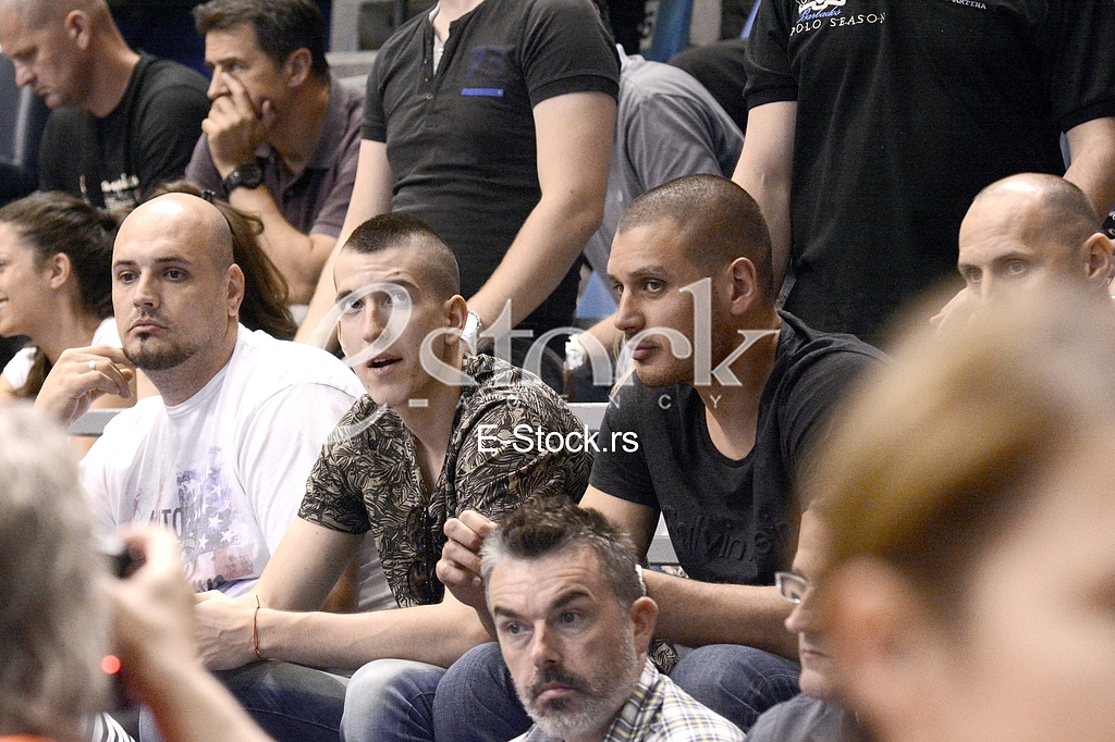  Partizan-Red Star, basketball derby game.