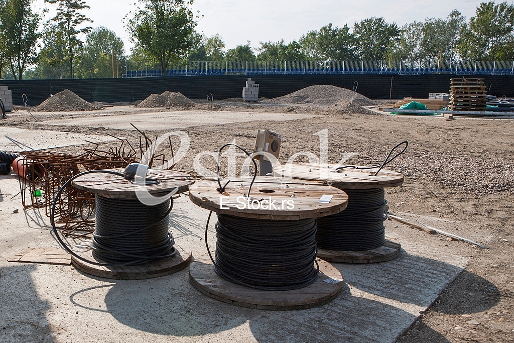Aqua park construction site, Ada Ciganlija