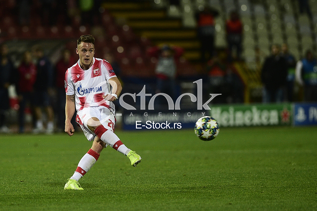 Njegos Petrovic Crvena zvezda vs Tottenham