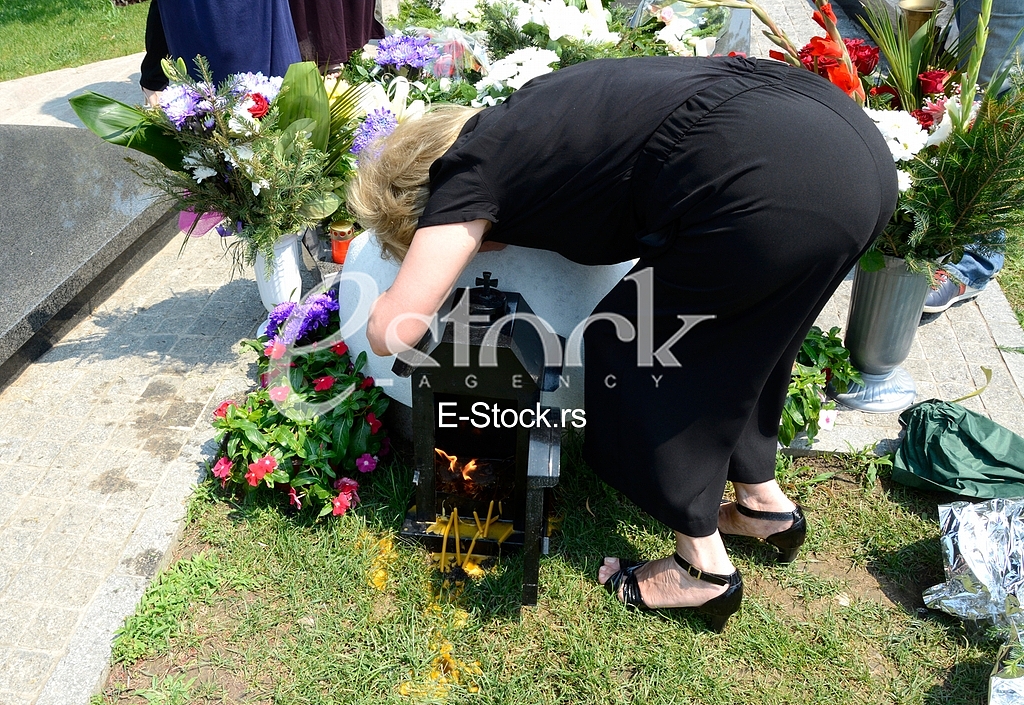40 days after the funeral Bata Zivojinovic