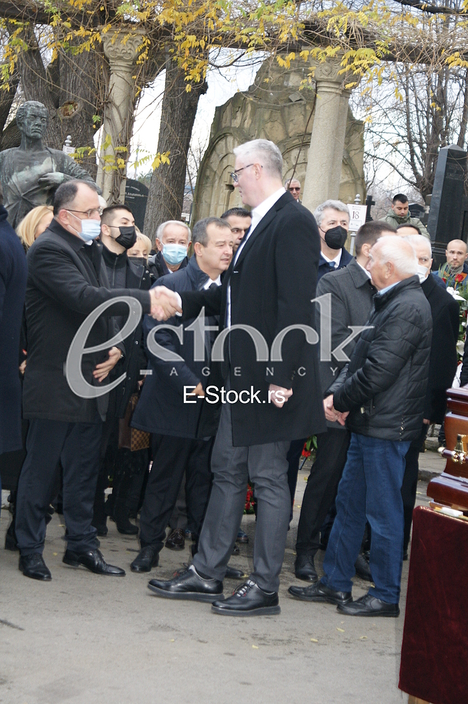 Milutin Mrkonjic aleja velikana sahrana novo groblje