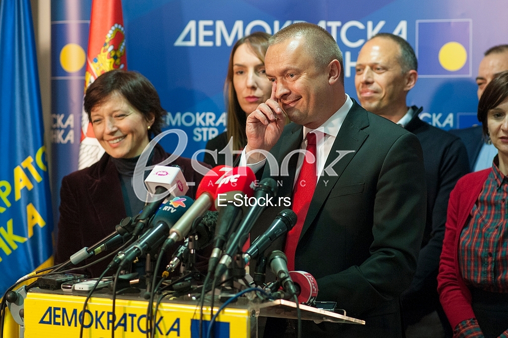 Election night in Serbia 2016 SNS