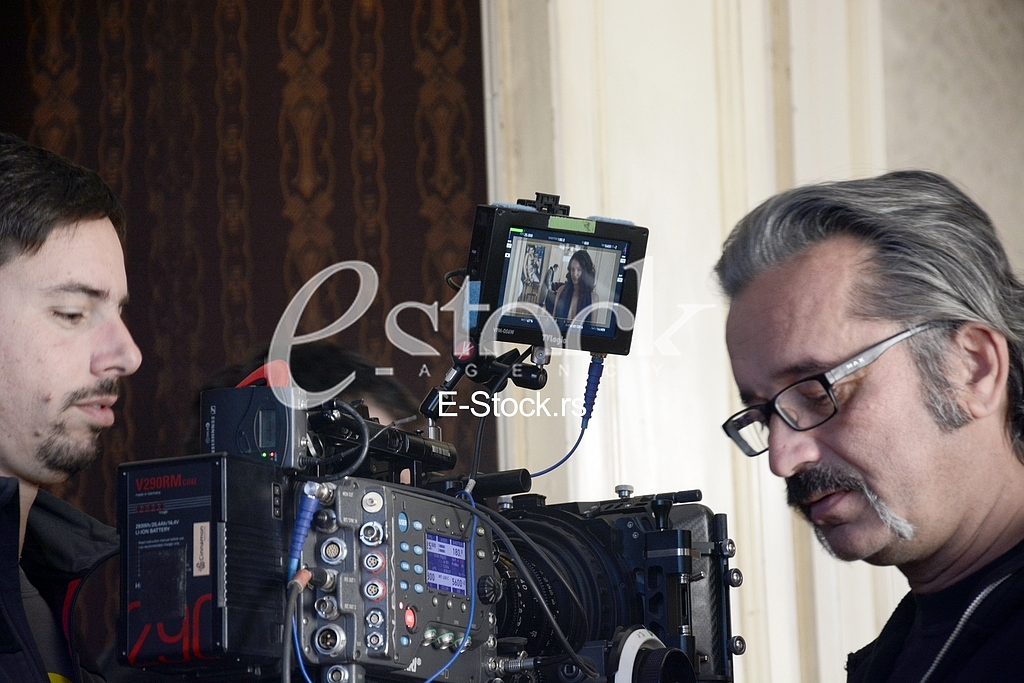 Recording of serial ''The shadows of Balkan''