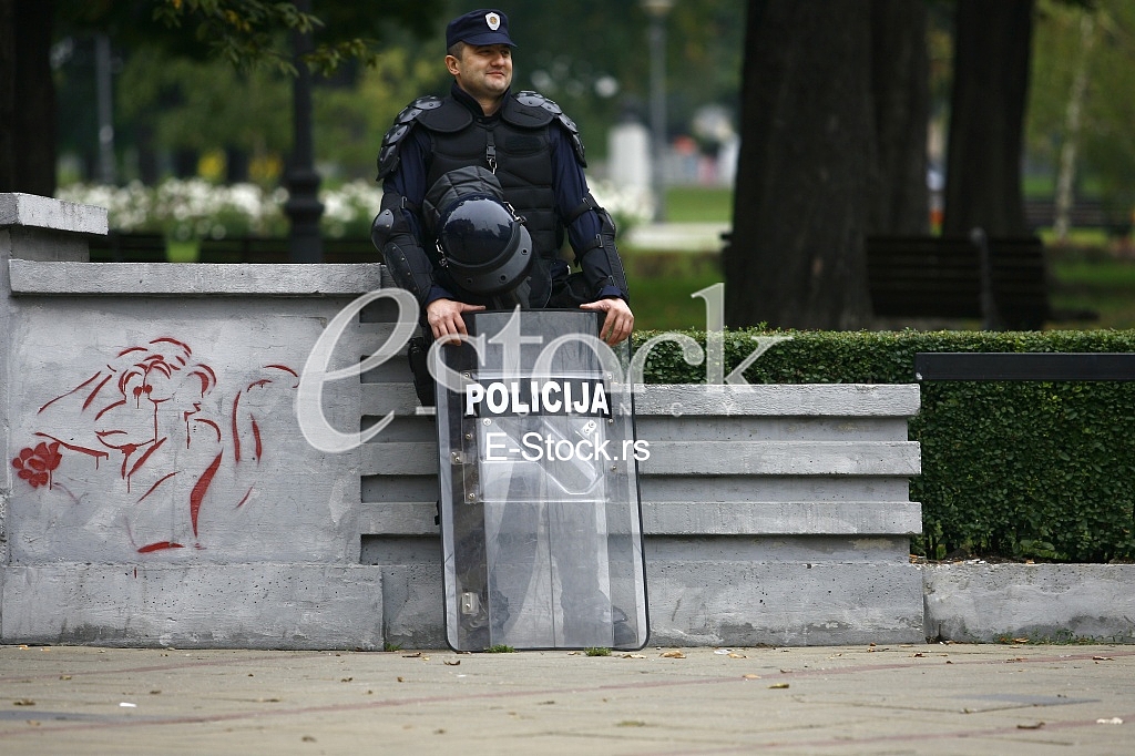 Police and Pride in Belgade