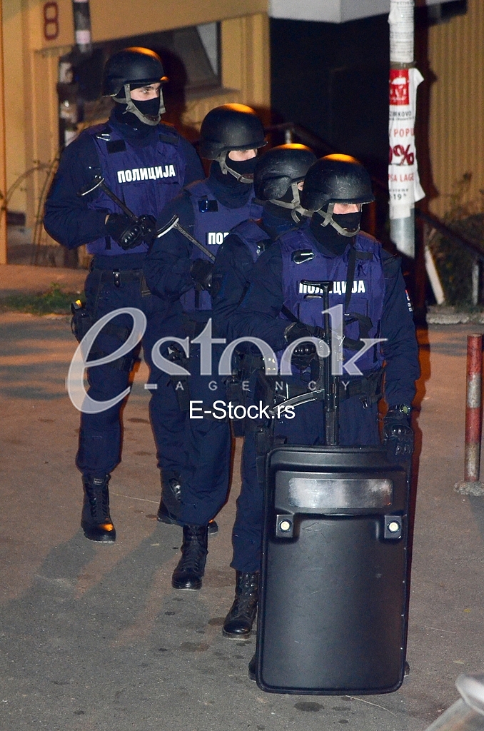 Police action in Zarkovo