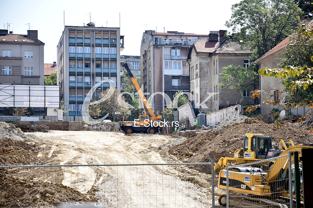A death and accident at the construction site in Sarajevska Street