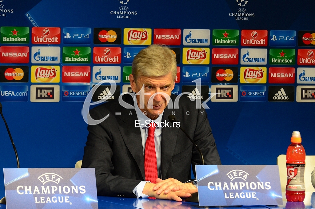 Press conference after the match of UCL
