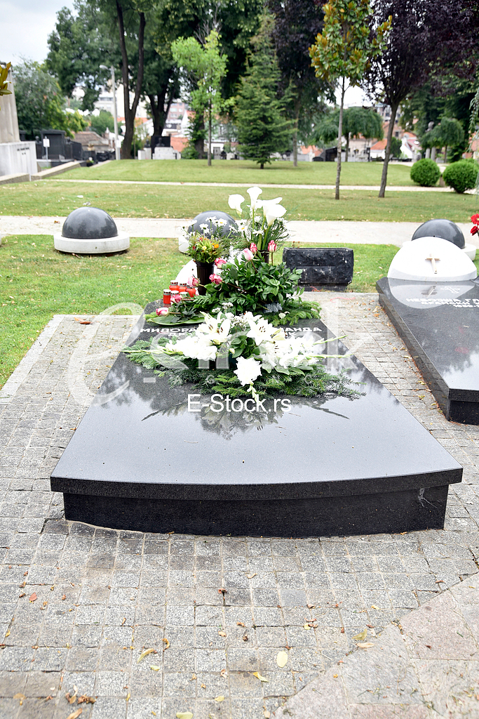 The second anniversary of the death of popular actor Milorad Mandic-Manda.