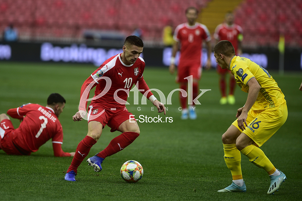 Dusan Tadic Srbija vs Ukrajina
