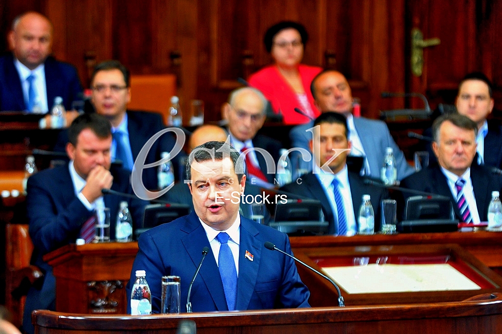 Serbian prime minister Ivica Dacic Serbian prime minister Ivica Dacic