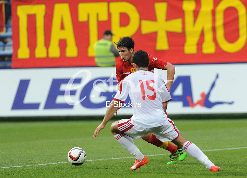 The first training of the national football team led by Ljubisa Tumbakovic