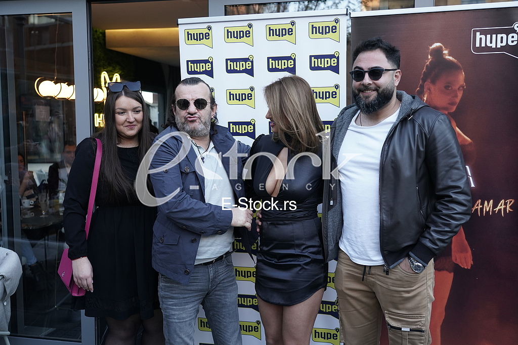 Aca Lukas, Marija Petrovic - Mara Carica, Sasa Nikolic Sasko. , promocija singla 