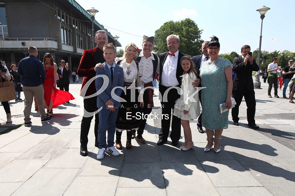 Danijela Karic, Ivan Mileusnic, Dragomir Karic i Simon De Karic